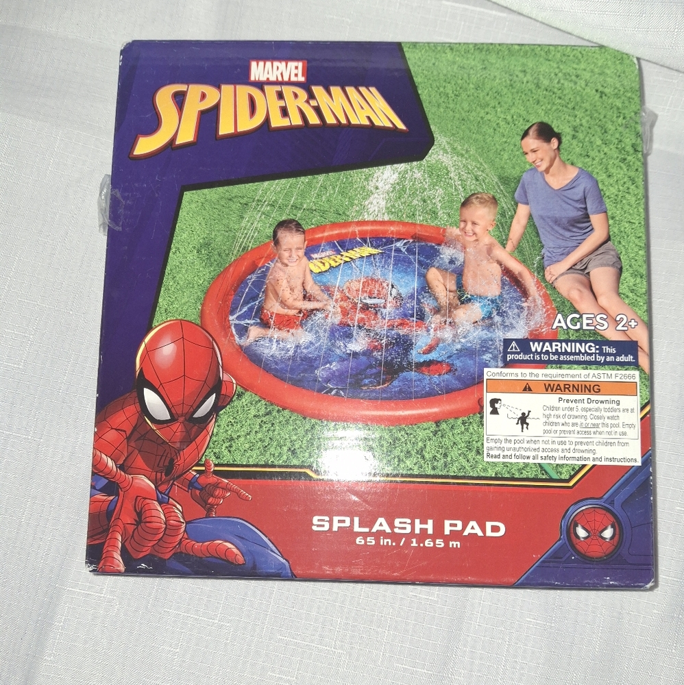 Marvel Spider-Man Splash Pad for Kids - Red